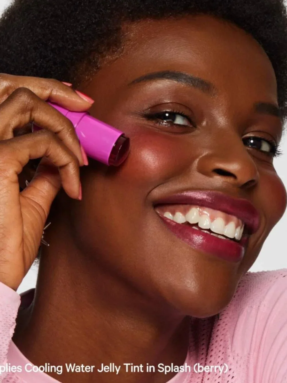 MILK MAKEUP Cooling Jelly Tint Lip + Cheek Blush Stain